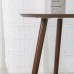 AMBERHAUS Set of 3 Round Wooden Tables - Nesting Tables with Modern Design, Durable Wood Finish for Living Rooms and Bedrooms