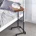 AMBERHAUS Movable Table with Wheels - Rolling Multipurpose Desk for Living Rooms, Offices, or Small Spaces
